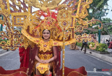 Ramaikan Road to WJNC, Delegasi Brebes Bawa Tari Losari dan Topeng di Pawai Budaya Nuswantoro Malioboro