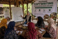 Pelaku Usaha KWT Guyub Rukun Tingkatkan Kemampuan Digital Lewat Pelatihan Copywriting