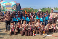 Regu Penggalang Putra Putri SDN 01 Limbangan Wetan Raih Dua Juara Jamran Brebes 2026
