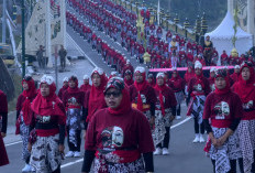 Tari Penthul Tembem Pecahkan Rekor MURI di Geopark Nglanggeran, 1.588 Peserta Semarakkan Festival