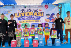 Lomba Mendongeng dan Mewarnai TK-SD Tingkat Kabupaten, Resmi Tutup Rangkaian Festival Literasi Brebes 2026