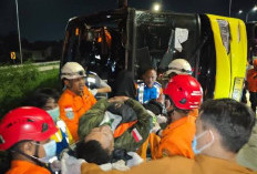 Ibu dan Anak dari Cangkringan Sleman Tewas dalam Kecelakaan Bus di Tol Krapyak