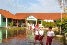 Dua SDN Limbangan Kulon Terkepung Genangan, Usai Diguyur Hujan Semalaman
