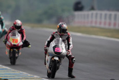 Kabar Gembira. Pembalap Gunungkidul, Veda Ega Pratama Dinyatakan  Raih Podium Seri Le Mans