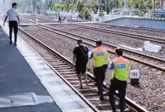 Heboh Pria Jalan di Rel Stasiun Maguwo, KAI Daop 6 Beri Penjelasan