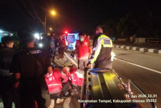 Detik-Detik Mencekam di Jembatan Cungkuk Dua Nyawa Melayang, Motor Terjun ke Sungai di Km 16,5 Jalan Magelang