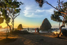Pesona Eksotis Keindahan Senja di Pantai Papuma Jember yang Membuat Terkesima dan Rindu