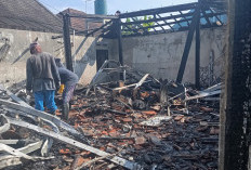  Rumah Kontrakan di Ngaglik Sleman Terbakar Saat Kosong, Komputer Menyala Diduga Picu Kebakaran
