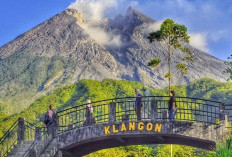 Bukit Klangon, Wisata 'Ngeri-Ngeri Sedap' dengan Panorama Merapi dari Jarak Sekitar 4 Kilometer