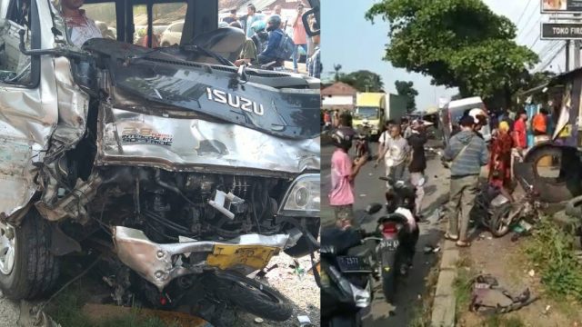Kronologi Lengkap Kecelakaan Maut di Jalan Purwasari Karawang, 7 Orang Tewas dan Belasan Luka-luka