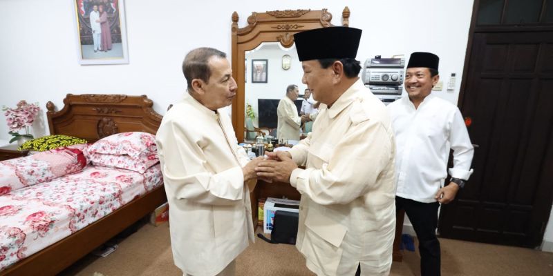 Safari Politik Prabowo di Momen Lebaran, Bawa Pesan untuk Calon Lawan di 2024.