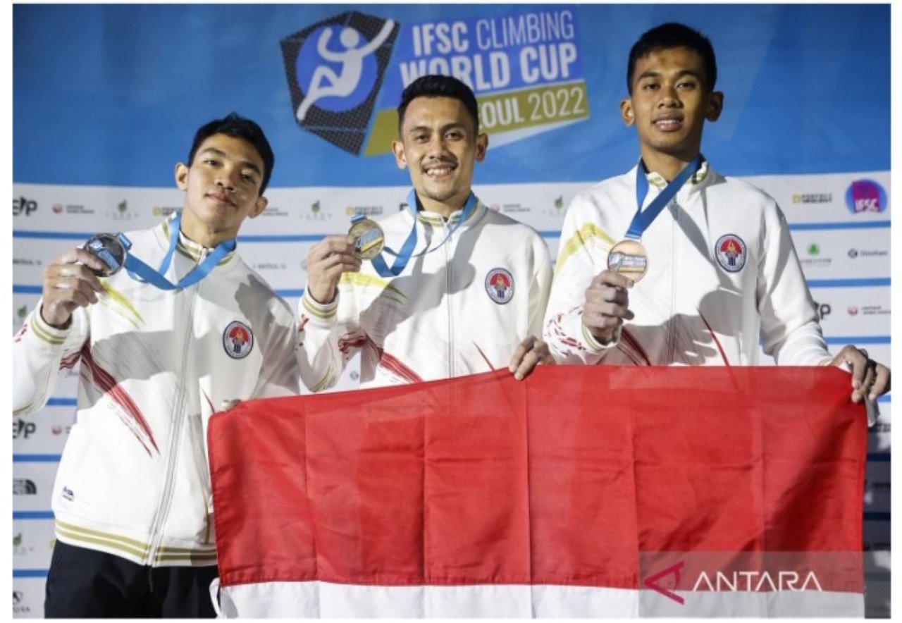 Ini Dia 3 Atlet Panjat Tebing Indonesia Ini yang Mendominasi Piala Dunia 2022, Keren Habis